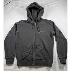 True religion Hoodie Full Zip Black Men’s Small Cotton Blend Sweatshirt